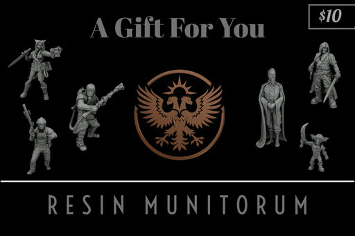 Resin Munitorum Gift Card - Resin Munitorum