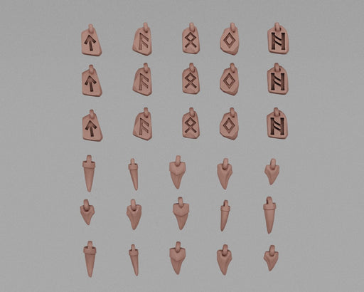Space Viking Fangs & Runes - Resin Munitorum