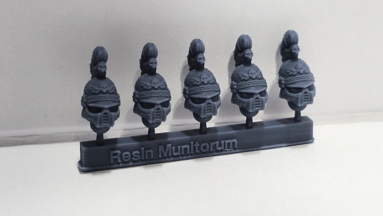 British Space Veterans | Human Infantry Heads