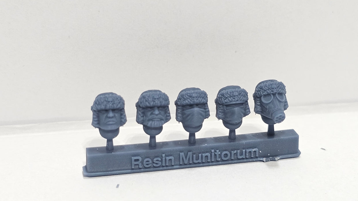 Ushanka Trench Soldiers | Human Infantry Heads
