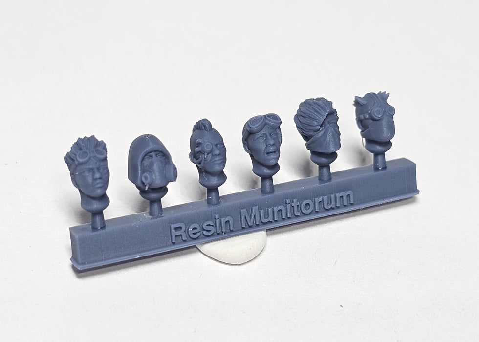 Hive Gangers Female | Human Infantry Heads