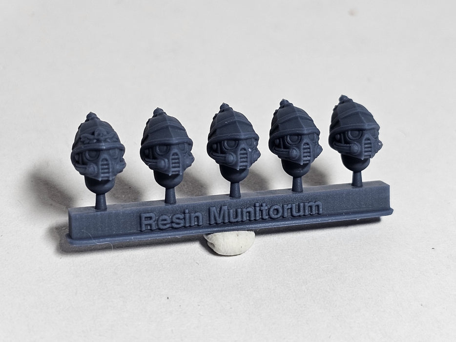 British Space Troopers | Human Infantry Heads