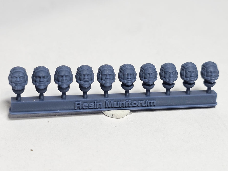 NASA-Punk Cowls | Human Infantry Heads