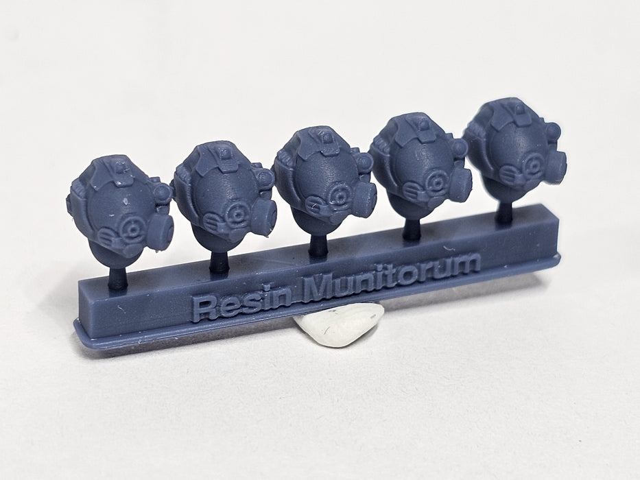 BioHazard Response Team | Human Infantry Heads