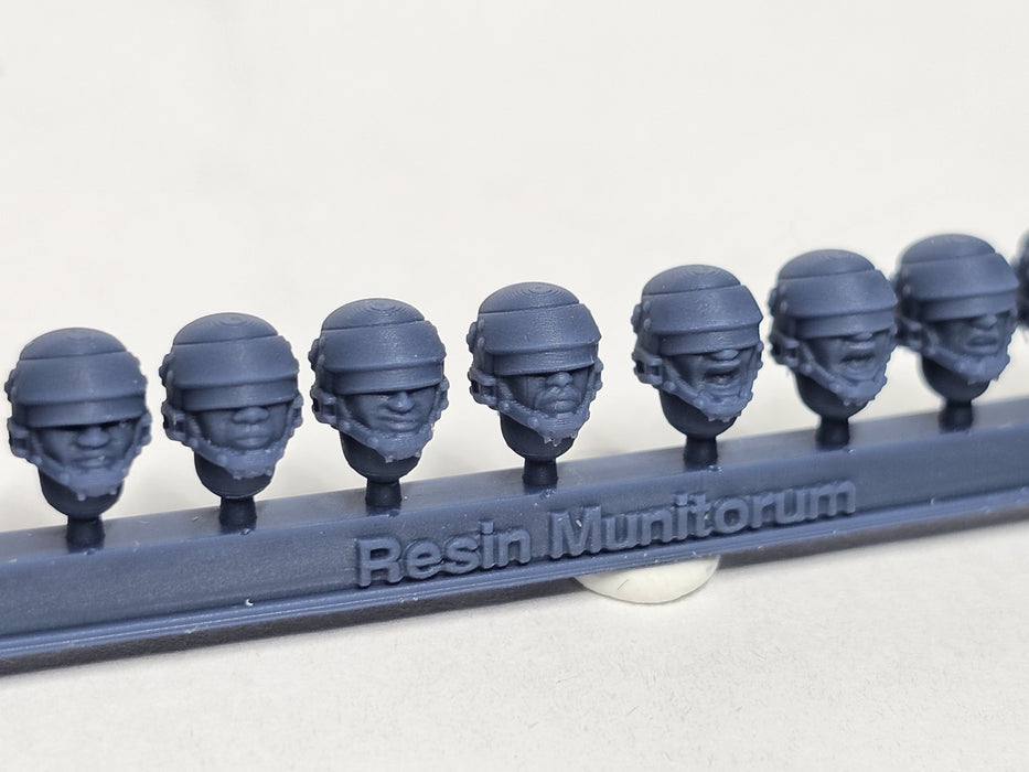 Arachnid Hunters | Human Infantry Heads