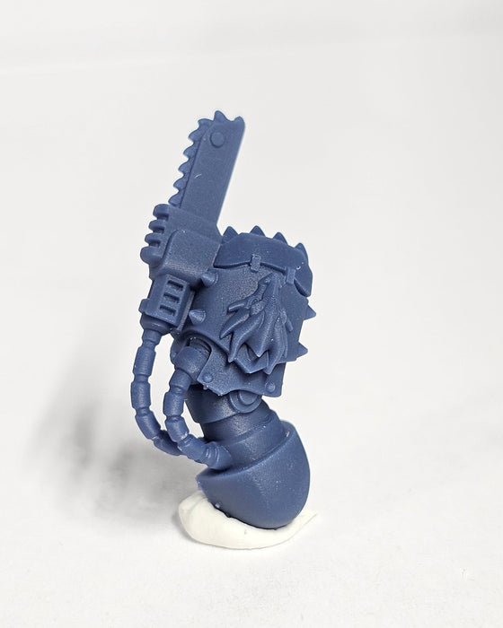 Wyrmscale Heavy Armor Saw Fist