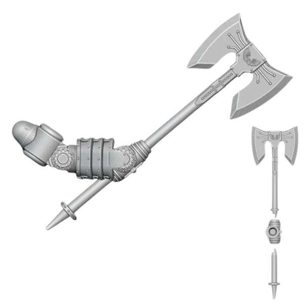Warlocks Fury Axe Arm (Medium)