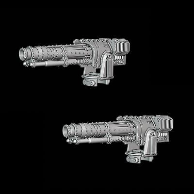 Paired Lava Cannons (Large)