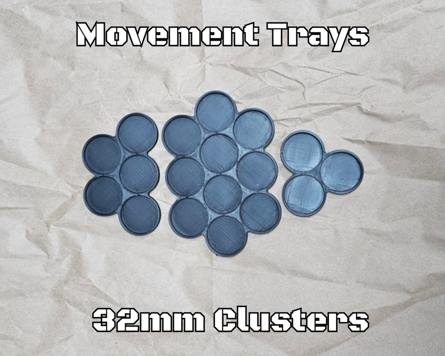32mm Cluster Movement Trays