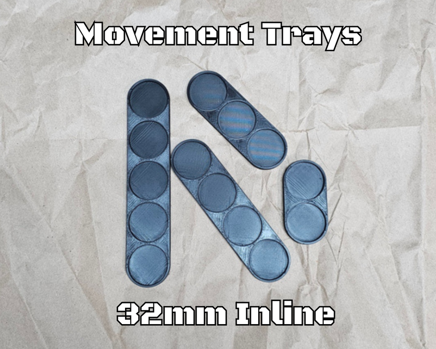 32mm Inline Movement Trays