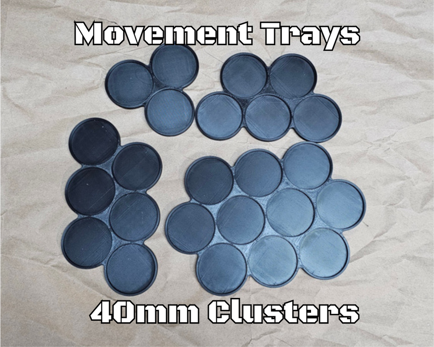 40mm Cluster Movement Trays