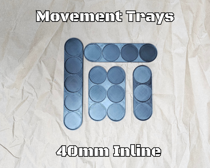 40mm Inline Movement Trays