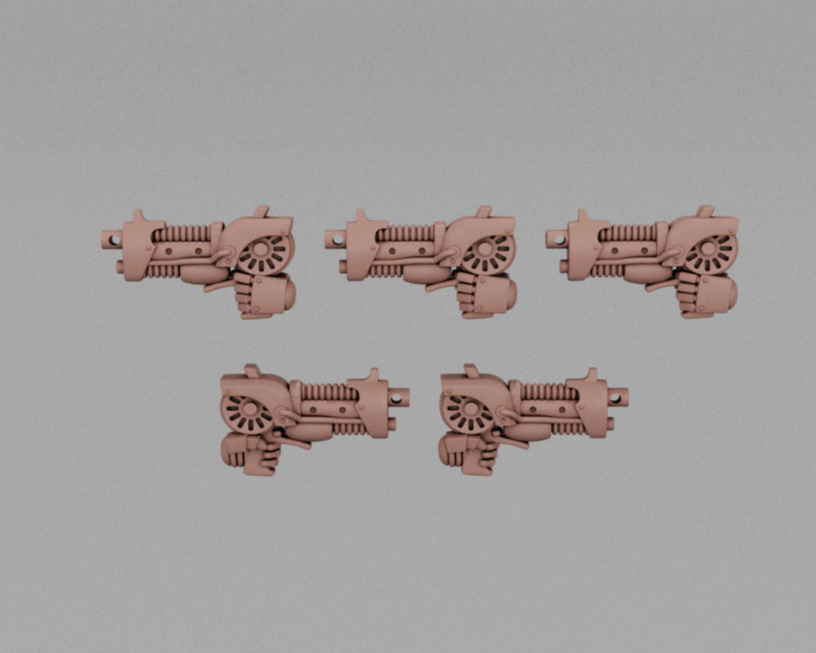 Antique Atomizer Pistols