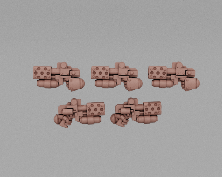 Antique Flame Pistols