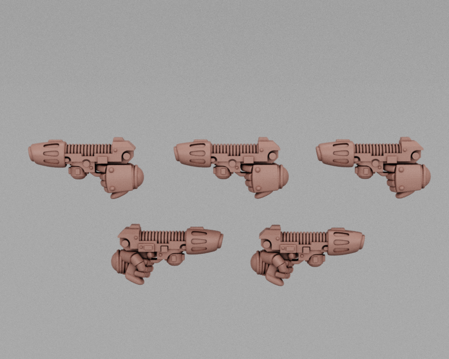 Antique Plasma Pistols