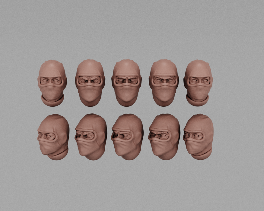 Balaclava Crew | Human Infantry Heads