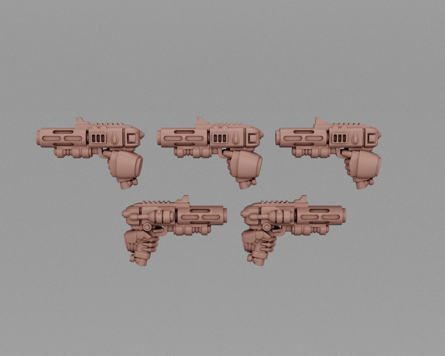 Blood Guard Thermal Pistols