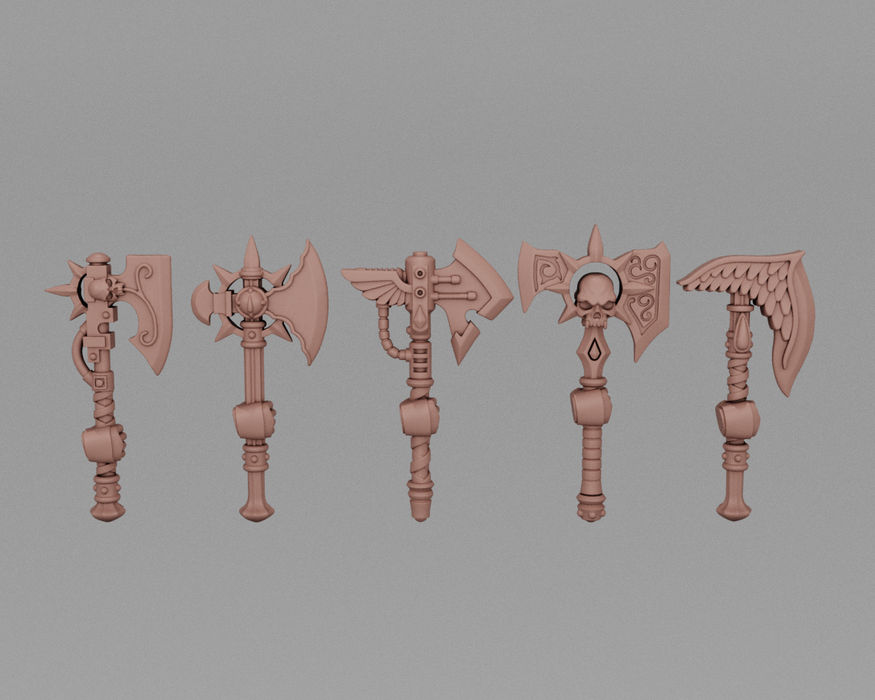 Bloody Power Axes
