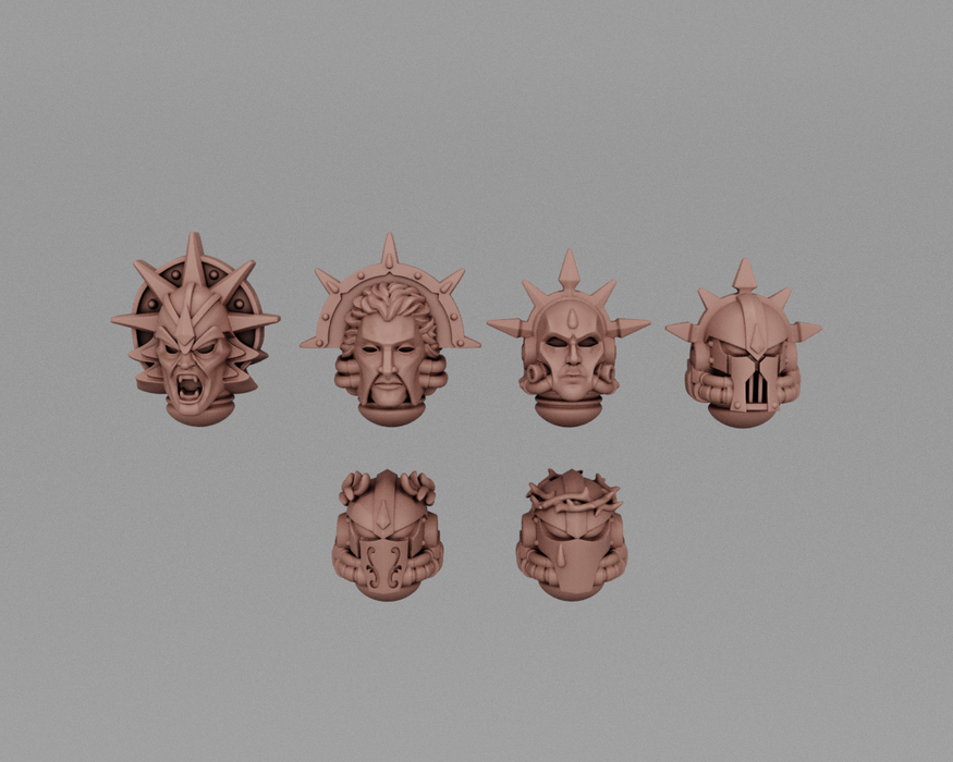 Crimson Knight Halo Helmets