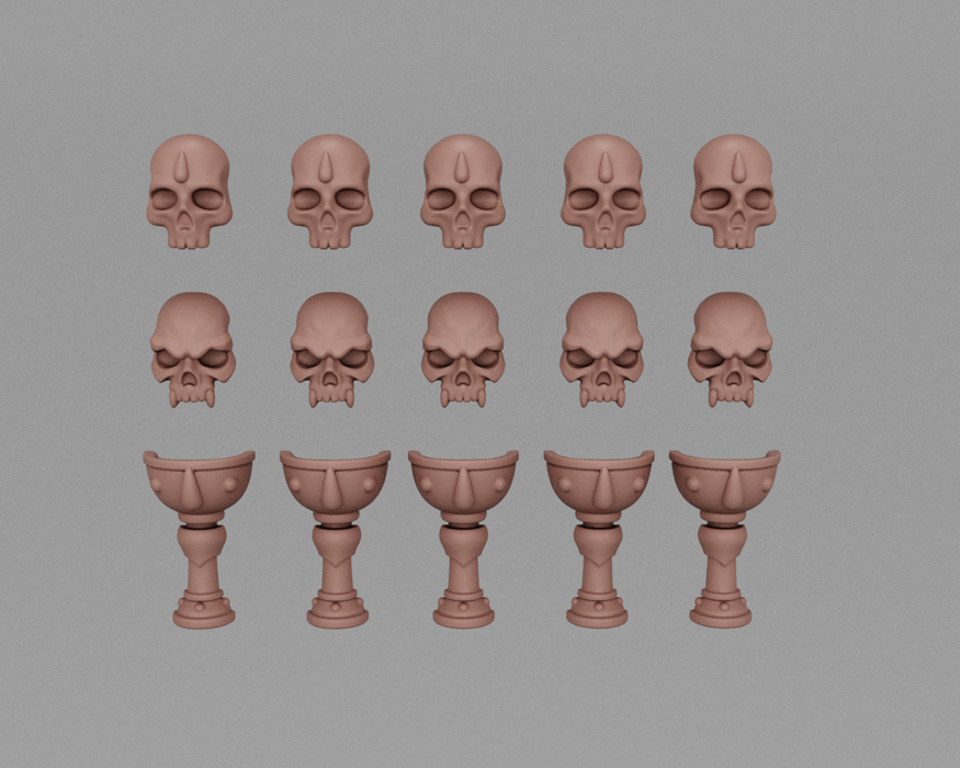 Crimson Knight Chest Icons