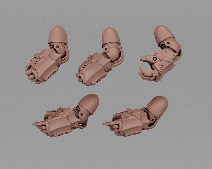 Crimson Power Fists