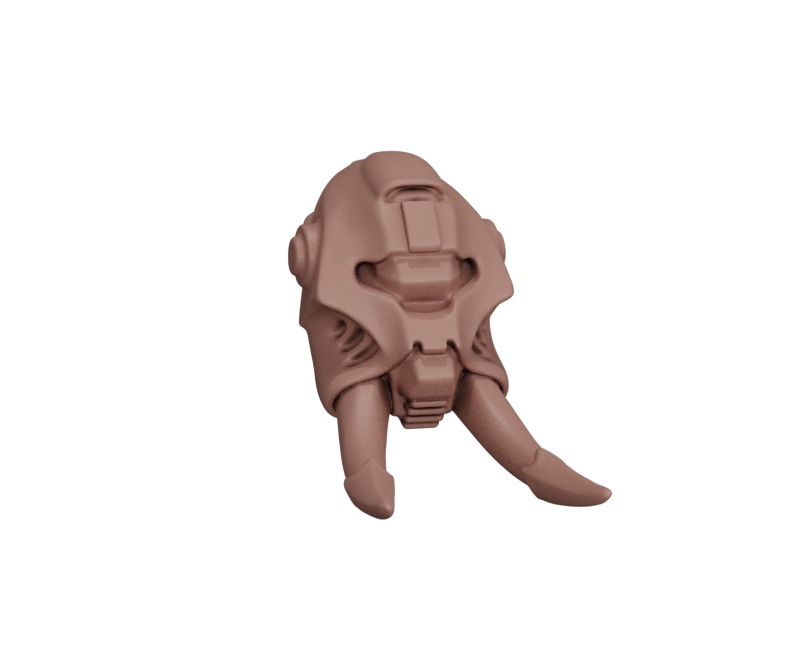 Cyclopean Heavy Tusked Helmets