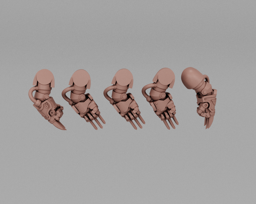 Gloomy Heavy Armor Claws