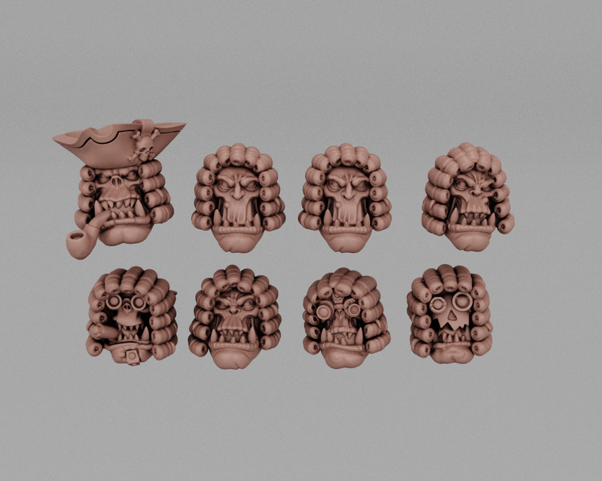 da Guv'nors Orc Heads