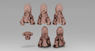 Back of Knightly Gravity Bloody Bodies and backpack