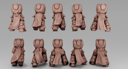 Back view of Knightly Prime Stern Bodies