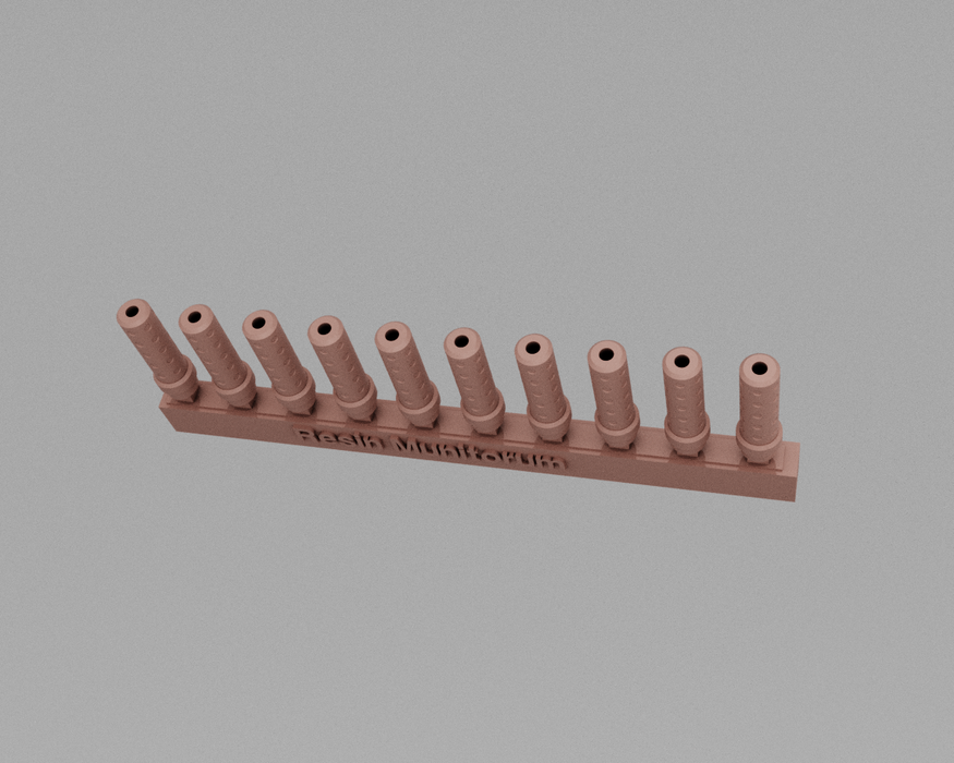 Dimpled Rifle Suppressor
