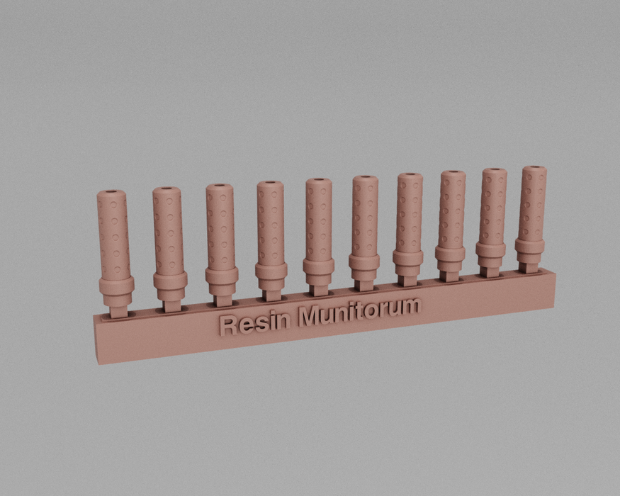 Dimpled Rifle Suppressor