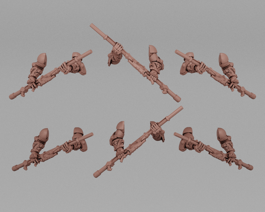 Golden Janitor Spear Arms (Double Handed)