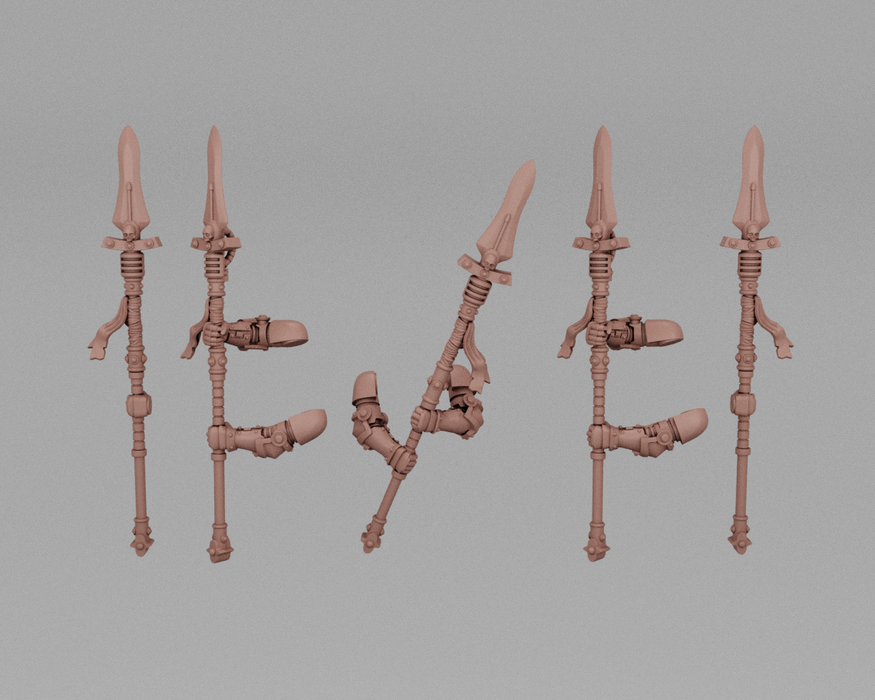 Grimdark Knight Energy Spears