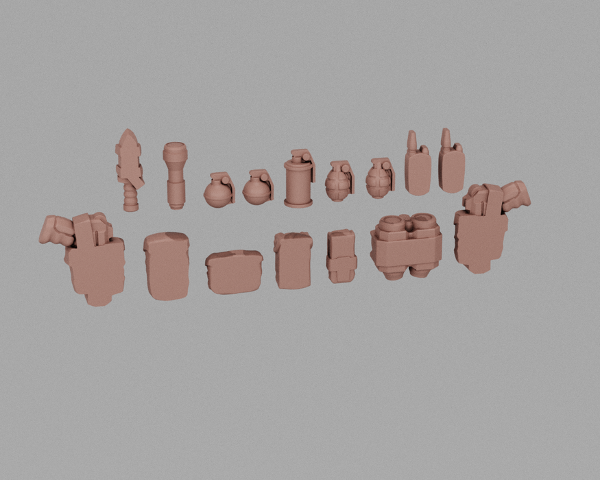 Wasteland Fighter Gear | Human Infantry