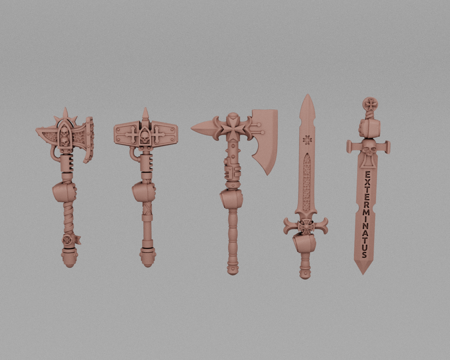 Gothic Crusader Weapon Kit