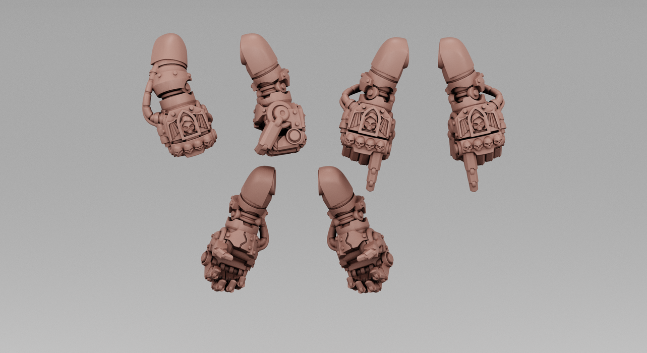 Gloomy Marine Power Fists