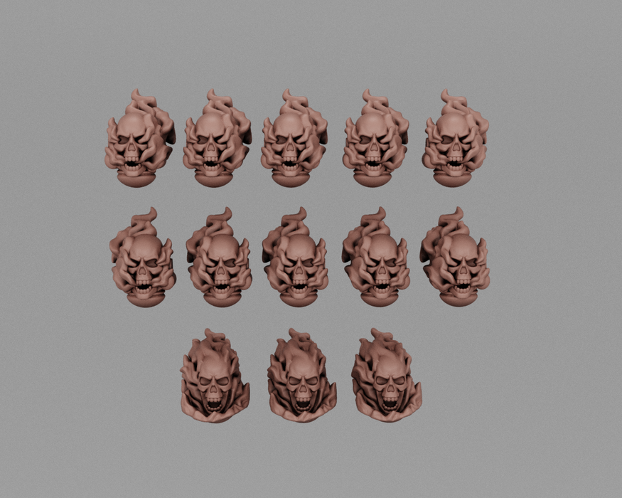 Soul Fire Skull Heads 2.0