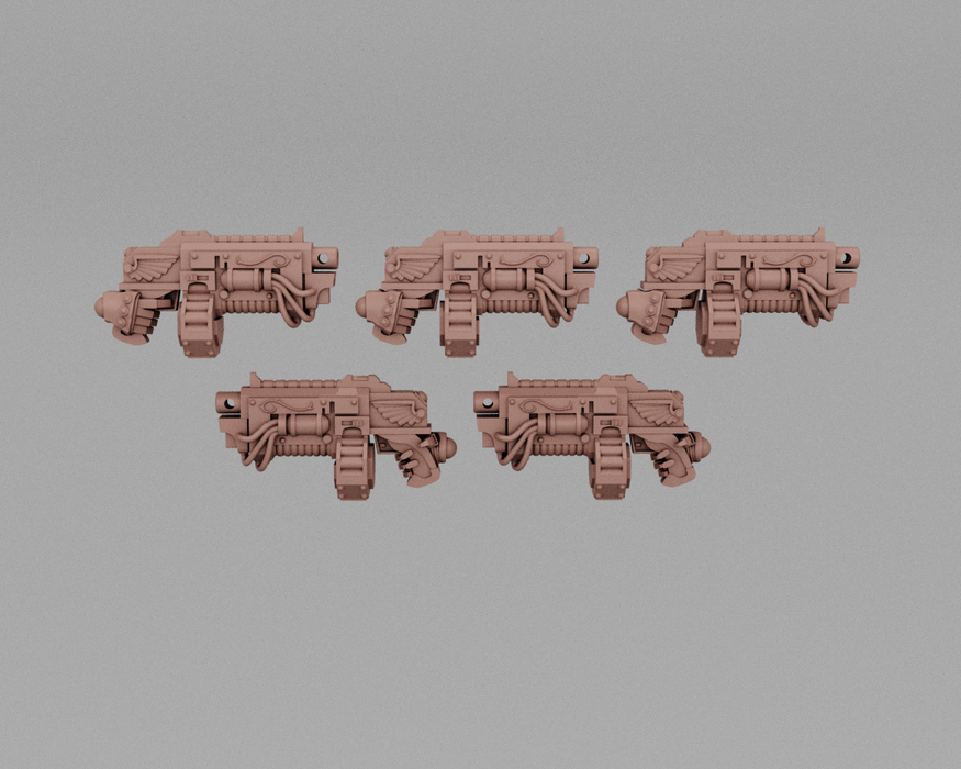 Golden Janitor Combi-Rifles