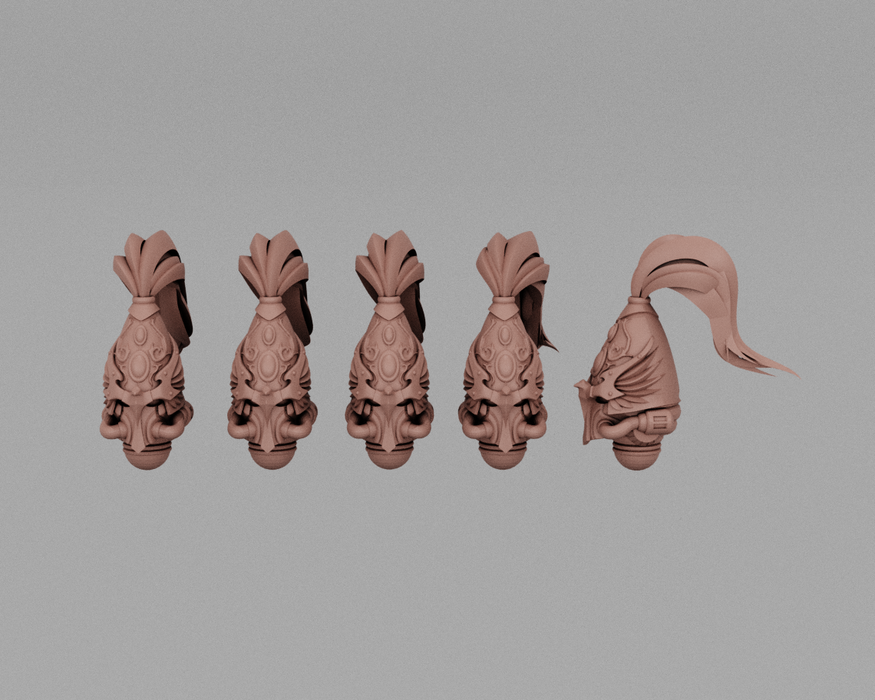 Janitor Veteran Plume Helmets