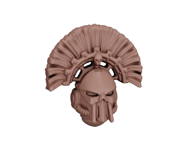 Legion of Iron Myrmidon Helmets