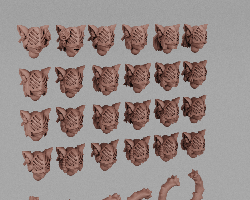 Maiden-at-Arms | Nyokan Heads Vol 4