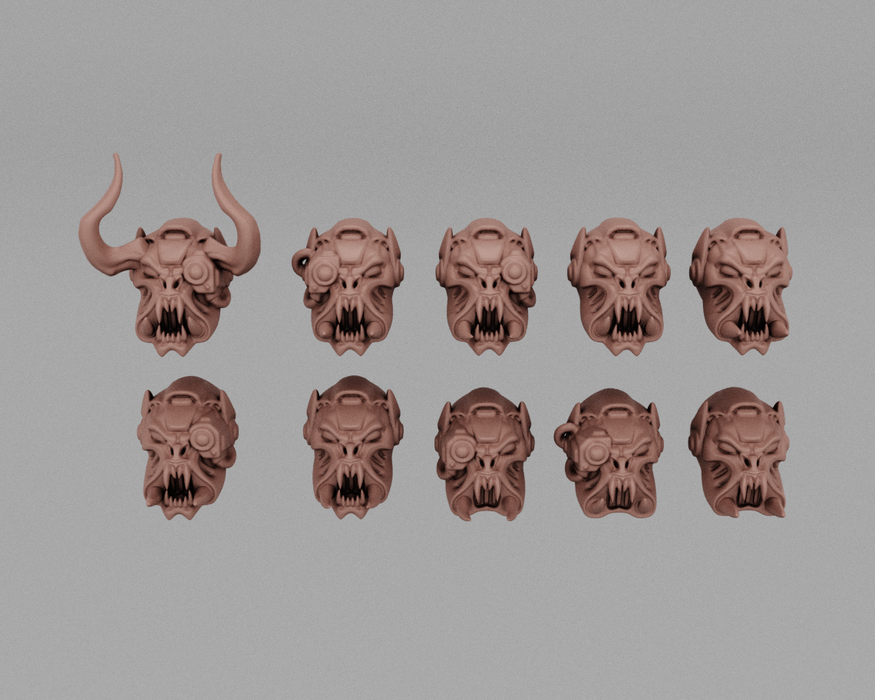 Gargoyle Destroyer Heads