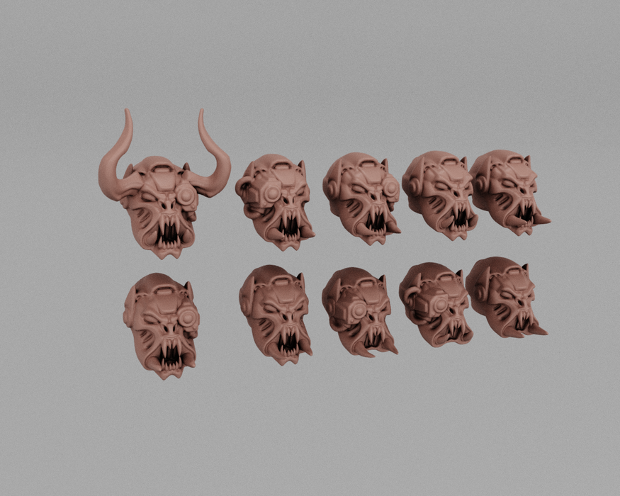 Gargoyle Destroyer Heads