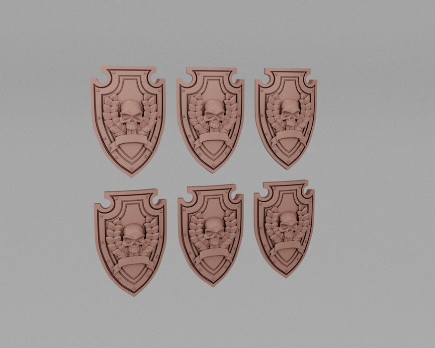 Heater Shield of the Grimdark Knights