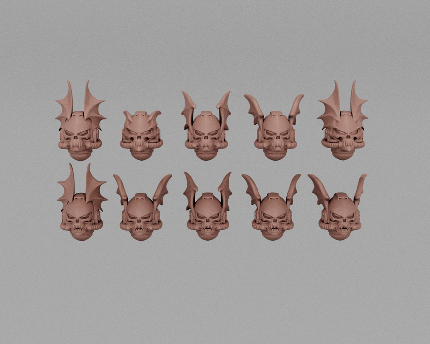 Nox Raider Veteran Heads