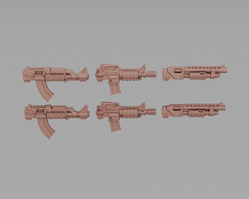 Wasteland Mixed Rifles | Human Infantry