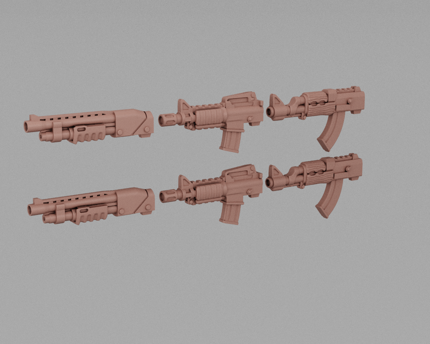 Wasteland Mixed Rifles | Human Infantry