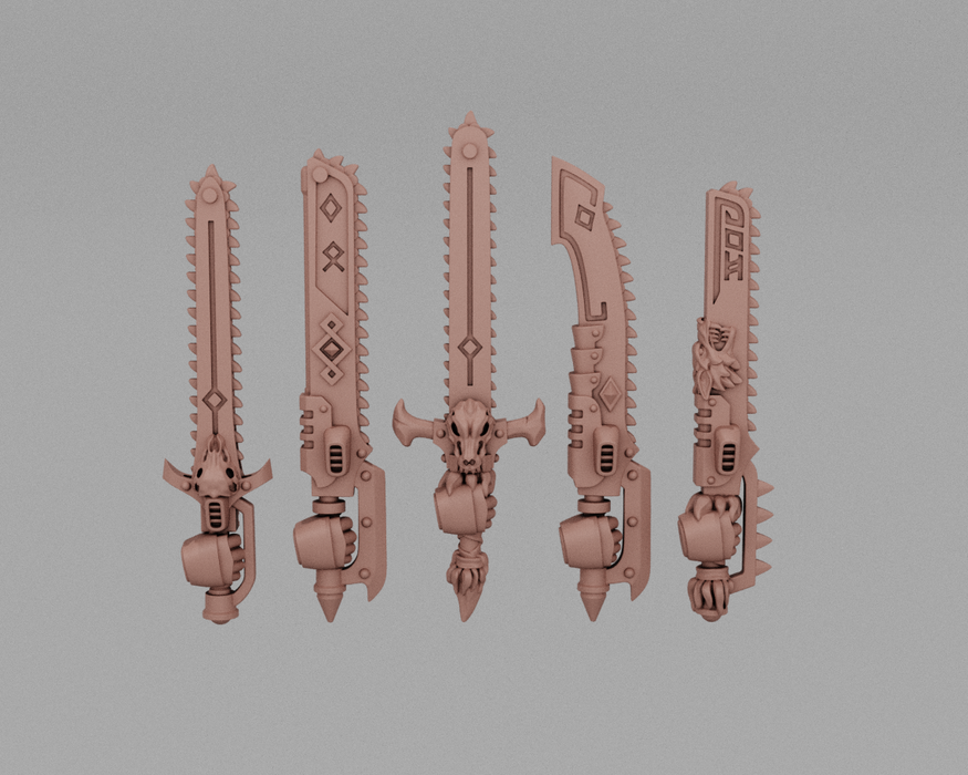 Primal Viking Chainswords