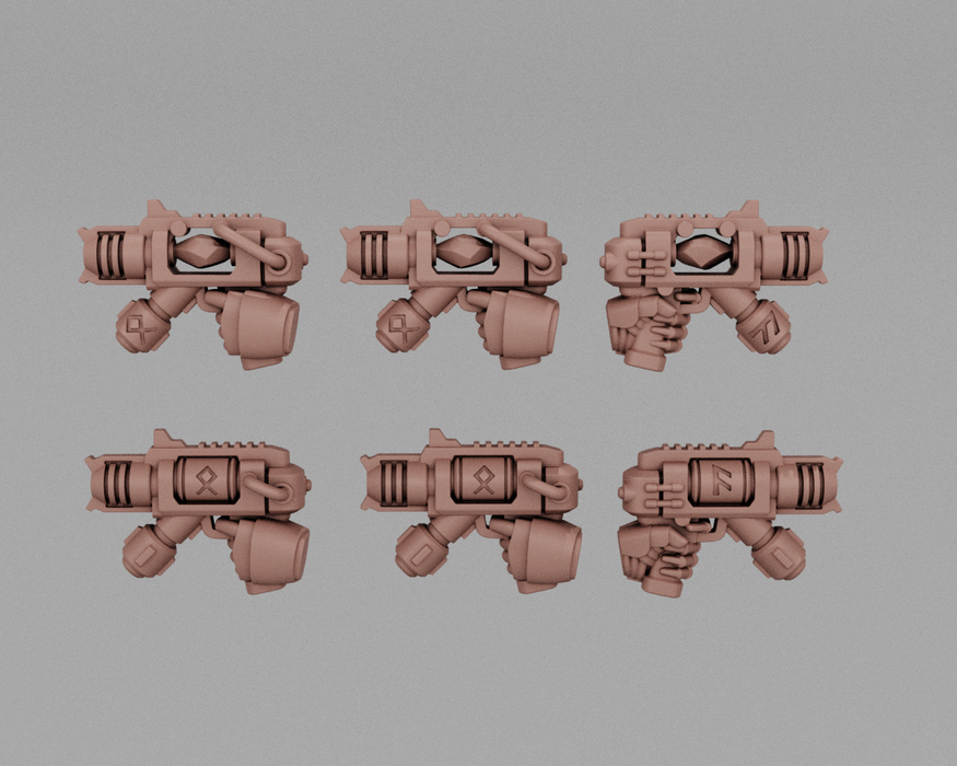 Primal Pistols of Ice & Fire